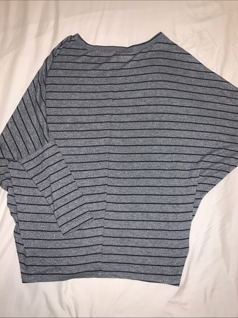Maurices batwing knit shirt Heather Gray Crewneck Sweater XS - Picture 2 of 4